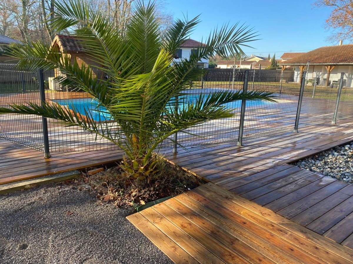 Ensemble De 3 Villas Avec Piscine Chauffee, Esprit Detente Sanguinet Zewnętrze zdjęcie